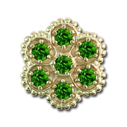 r1001 Emerald Bracelet Slide 